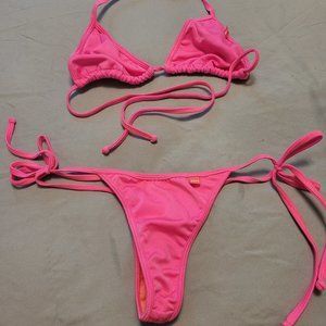 Doll Pink Thong Bikini